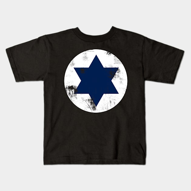 Israel Air Force Roundel Kids T-Shirt by Historia